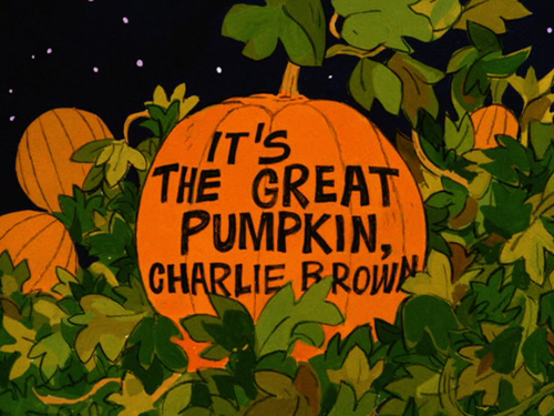 It's the Great Pumpkin